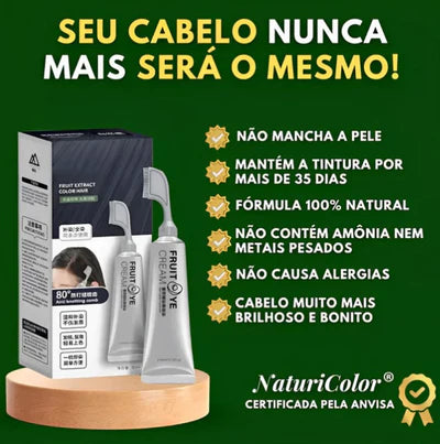 Tinta de Cabelo Vegetal NaturiColor